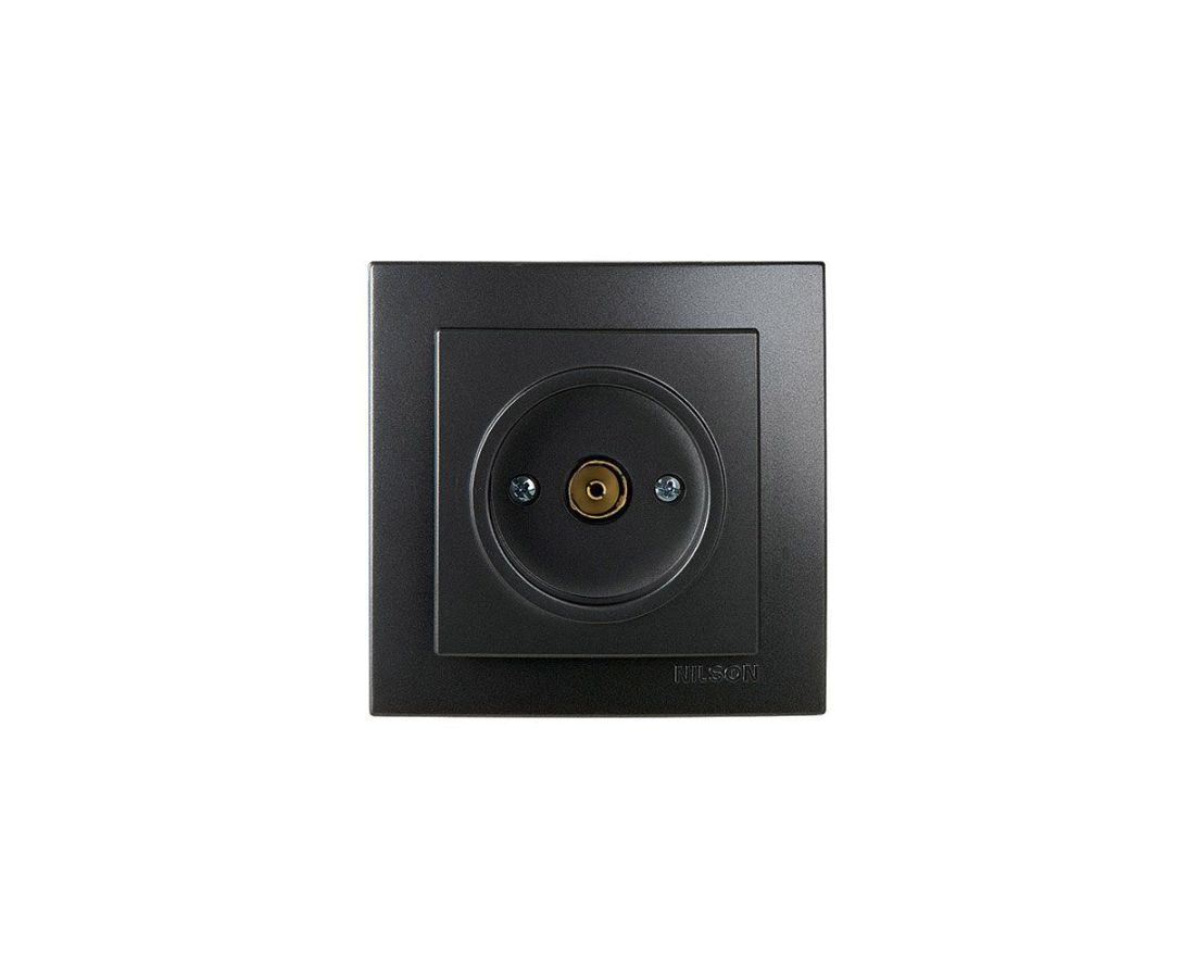 როზეტი ტელევიზორის touran black - 24221029 — როზეტები და ჩამრთველები